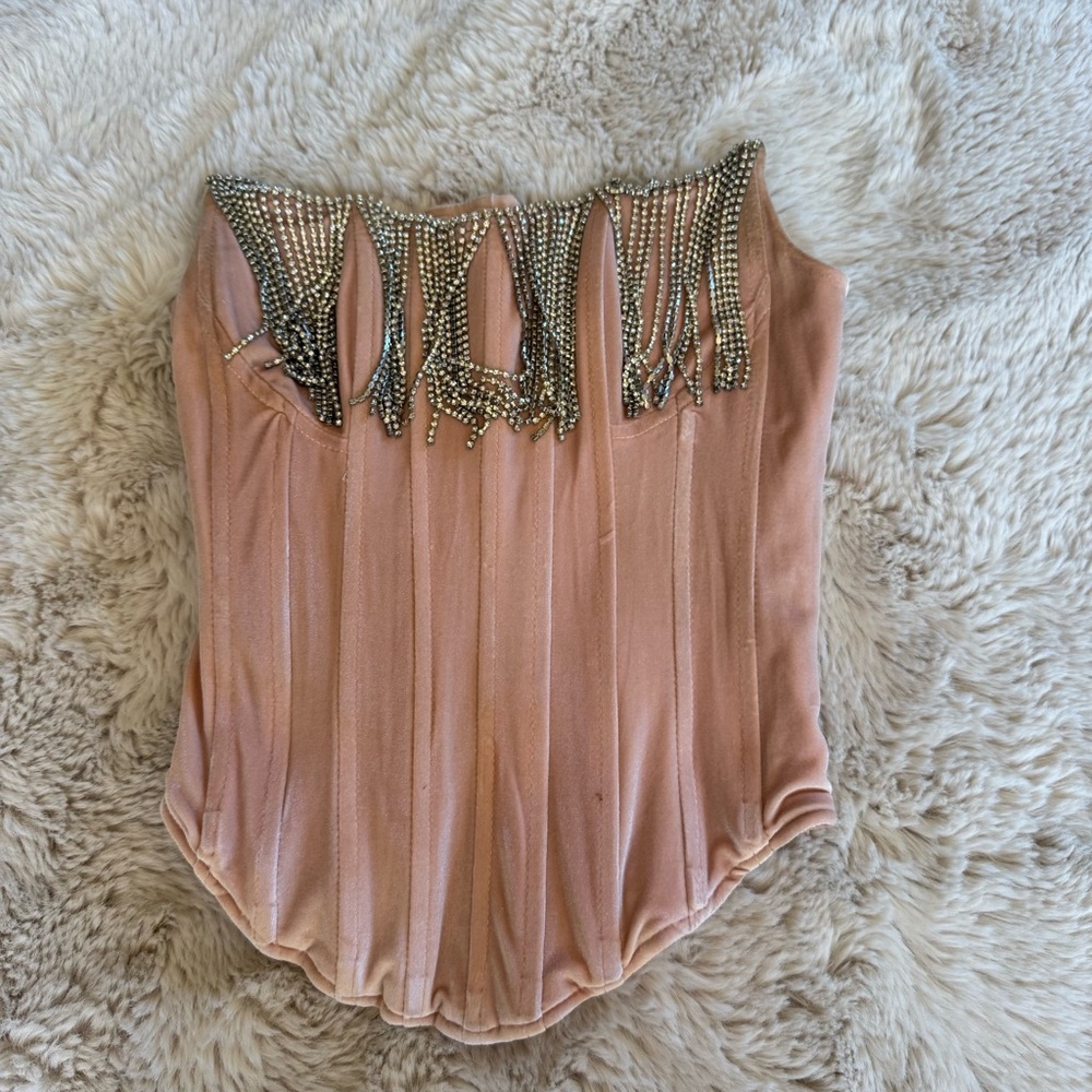 LPA Revolve Maddalena Corset in pink size XS